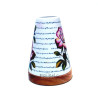 Glowing Candle Holder Vintage Style Puri | Rose