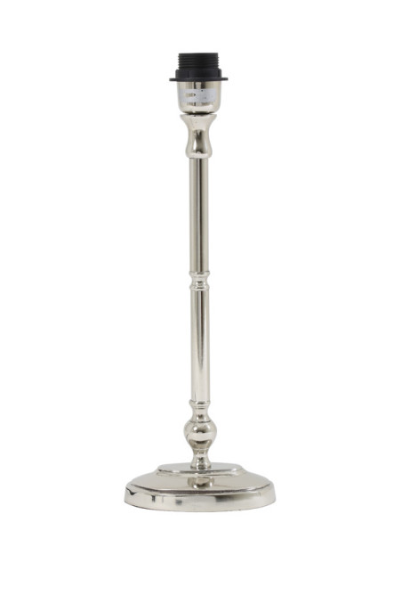 Tischlampe Lampenfuß PURNA silber | Light&Living