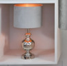 Tischlampe Lampenfuß CADY silber | Light&Living