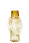 Moderne Design-Vase MIA|Glas Rauchbraun-klar