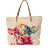 Strandtasche Badetasche Schultertasche The Moshi Rimini natur braun