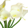 Calla Bund mit 9 Blüten creme|Real-touch soft|30cm