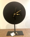 Design Tisch-/Kaminuhr modern schwarz - gold| Waiwo von Light&Living