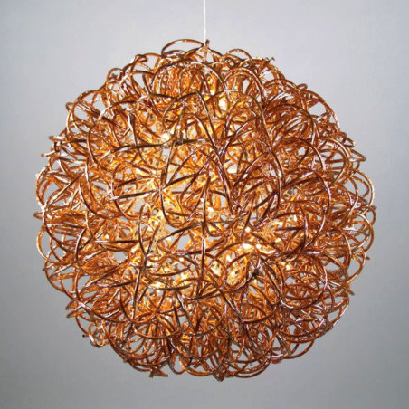 LED Leucht-Kugel ALU gold D50 | AM-Design