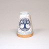 Glowing Candle Holder Vintage Style Puri | Lebensbaum blau