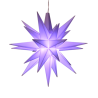 Original Herrnhuter Stern Sonderedition 2022 silber - glitter LED