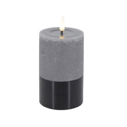 LED-Stumpenkerze mit...
