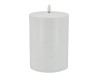 LED Solar Stumpenkerze Garden Kunststoff white 7,5x10cm