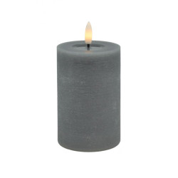 Echtwachs-LED-Stumpenkerze...