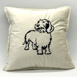 Zierkissen bestickt...