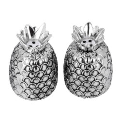 Ananas - Streuerpaar versilbert