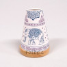 Glowing Candle Holder Vintage Style Puri | Elefant blau Bohostyle