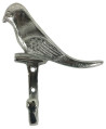 Wandhaken - Garderobenhaken Vogel silber
