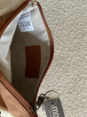 The Moshi Ledertasche Stern Teddy braun natur Clutch Winter