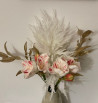 Amaryllis creme-rot Super-touch| 58 cm